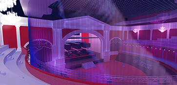 3D visual visualisatie event evenement opbouw opzet impressie render