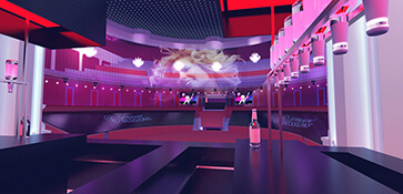 3D visual visualisatie event evenement opbouw opzet impressie render