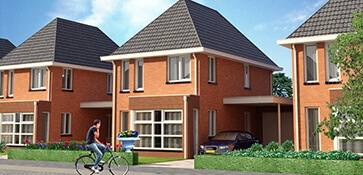 Artist Impression vastgoed visualisatie exterieur woning woningbouw render