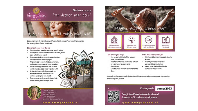 Flyer ontwerp Flyers laten ontwerpen Breda