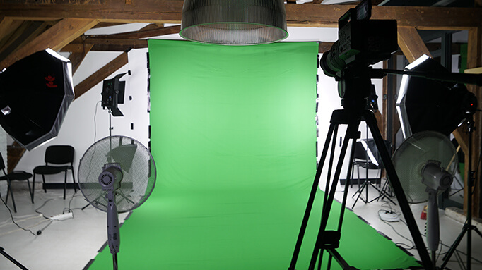 Green Screen Studio Opname Video laten opnemen maken Breda