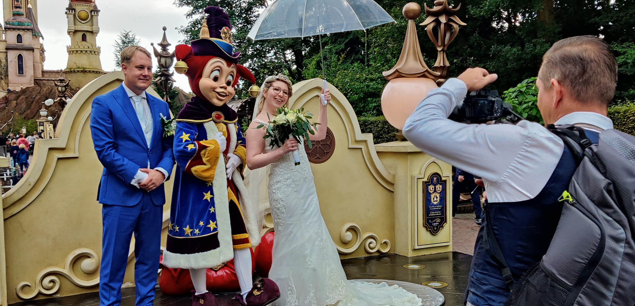 Bruiloft Dag Fotografie Bruiloftfotograaf Entree Efteling Breda Kaatsheuvel 1